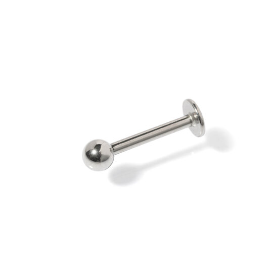 Labrets titāna "SASSY STUD" sudraba krāsā