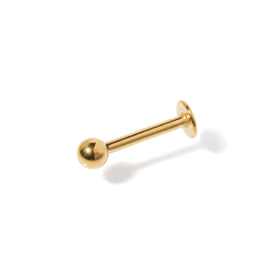 Labrets titāna "SUSSY STUD" zelta krāsā