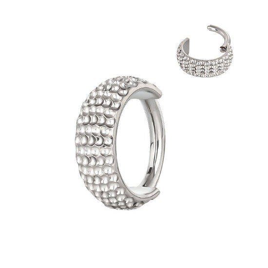 Riņķītis titāna "MOON" sudraba krāsā